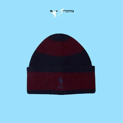 Striped Knit Beanie– Warm Winter Hat